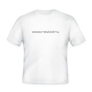 Футболка унисекс "классик",полиэстер/хлопок, белая, размер 26