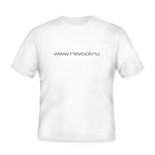 Футболка унисекс "классик",полиэстер/хлопок, белая, размер 30.