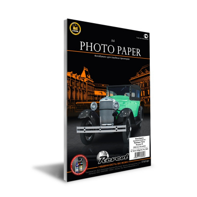 Фотобумага, ткань RC Silky (Wove), A4,  260г/м2, 20 л.